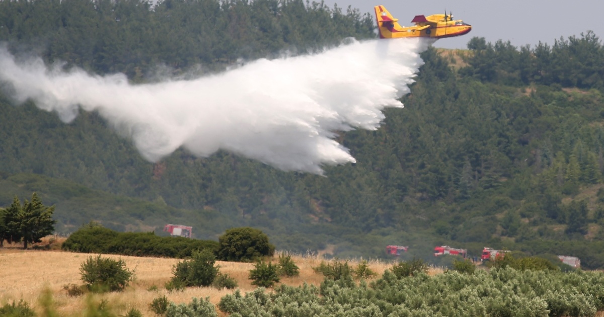 Φωτιά τώρα στη Σκόπελο: Συναγερμός στην Πυροσβεστική