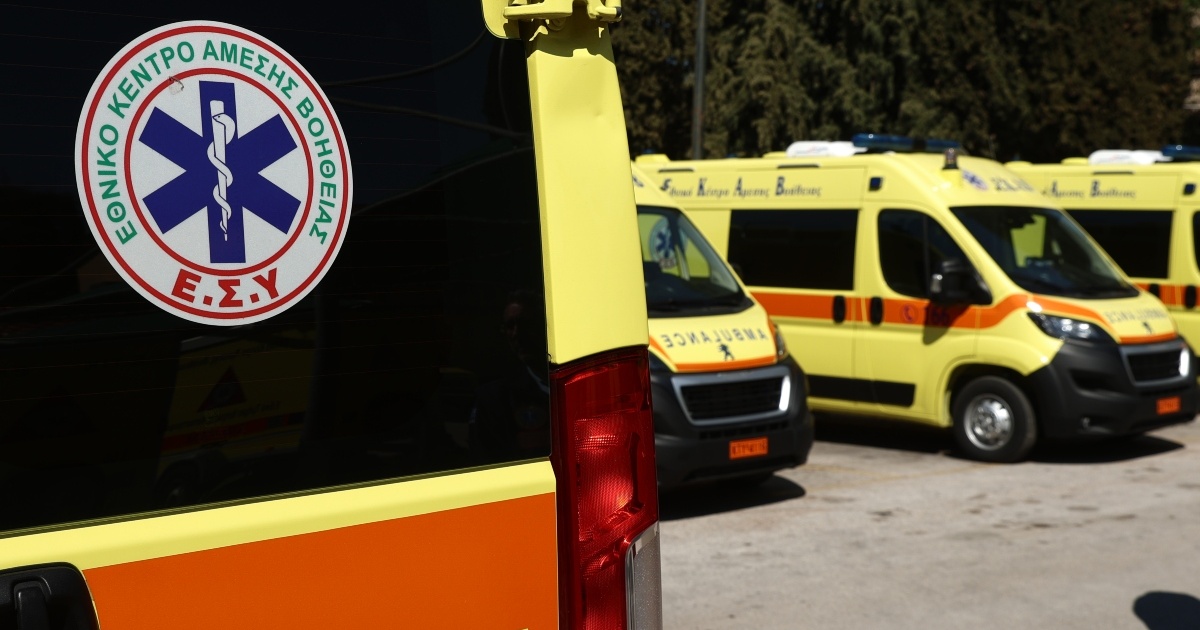 Κατερίνη: Άνδρας τραυματίστηκε στο κεφάλι μετά από πτώση από υδραυλική πόρτα φορτηγού