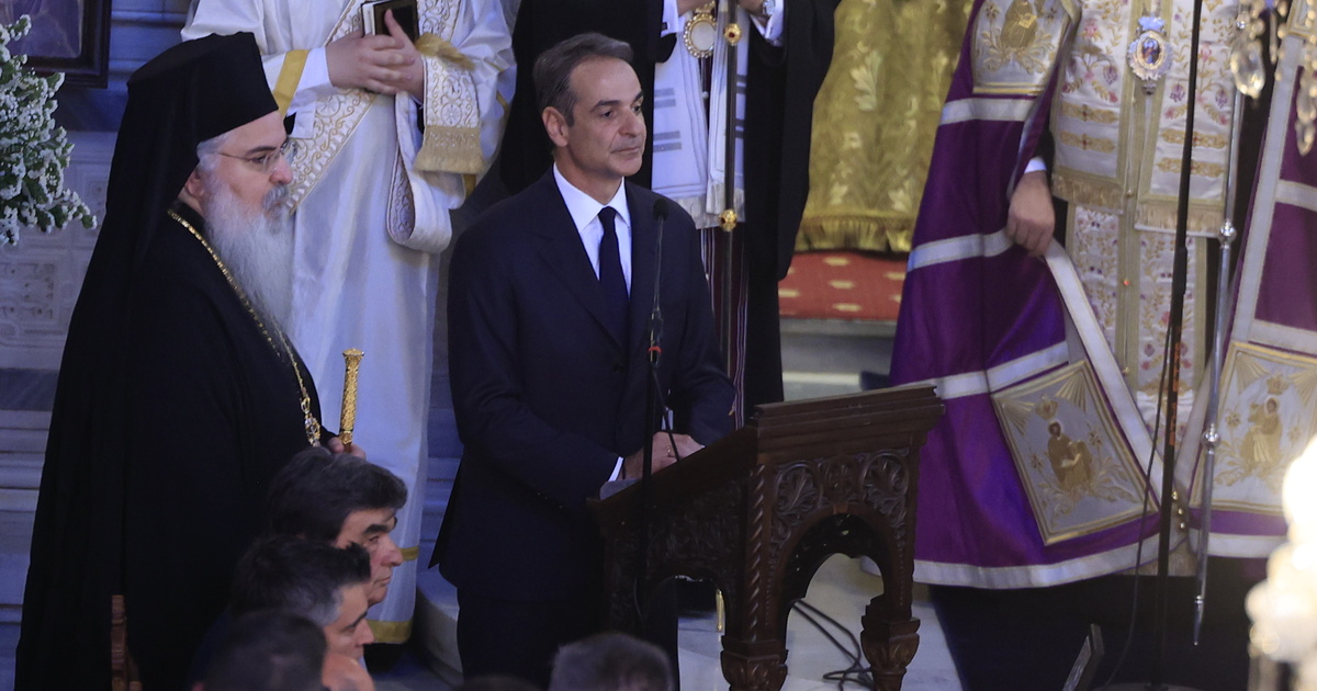 Ο επικήδειος Μητσοτάκη στην κηδεία Ταγαρά: «Αποχαιρετώ έναν προσωπικό φίλο, πολύτιμο συνάδελφο»