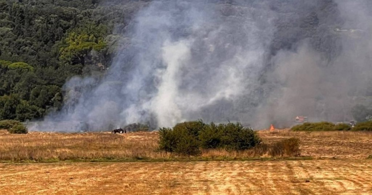 Φωτιά τώρα στην Κέρκυρα - Άμεση η κινητοποίηση της πυροσβεστικής