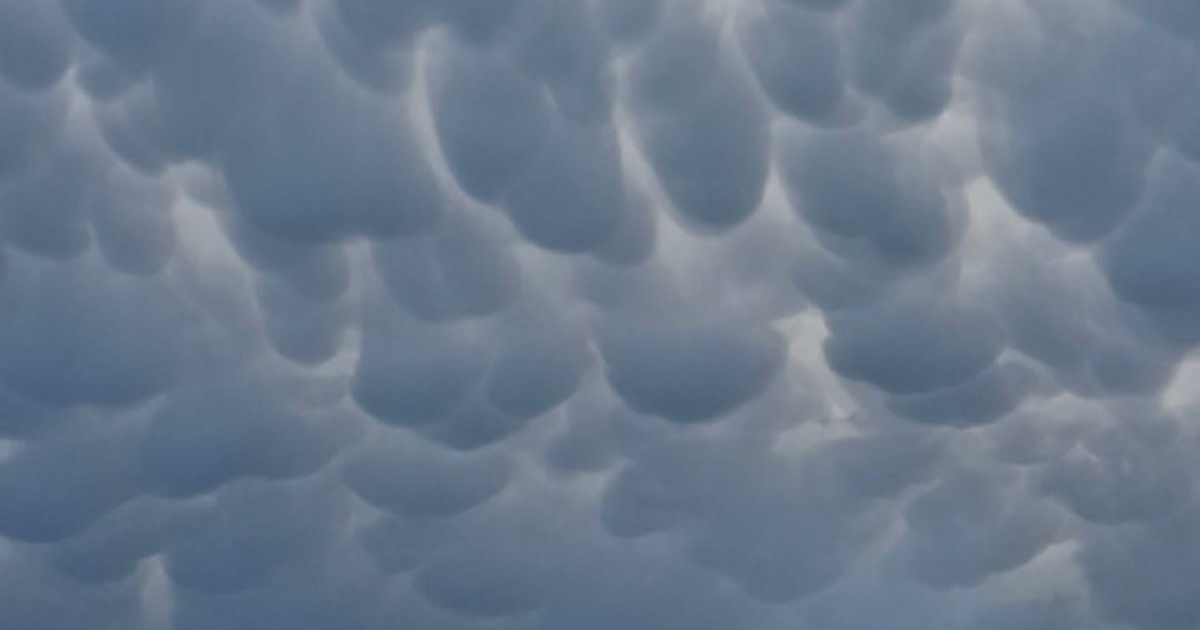 Σύννεφα mammatus: Το σπάνιο και εντυπωσιακό φαινόμενο που εμφανίστηκε στον ουρανό της Κομοτηνής