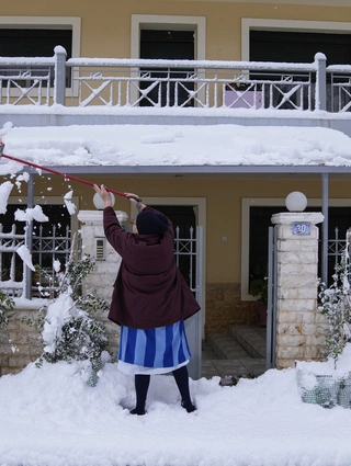 Χιόνια στην Αθήνα