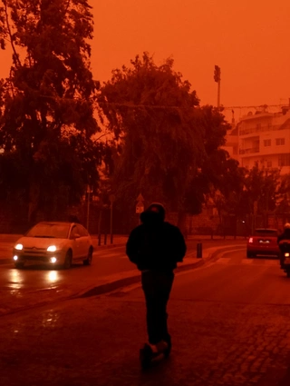 Κύμα αφρικανικής σκόνης στο Ηράκλειο