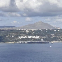 Το αεροπλανοφόρο «Gerald R. Ford» των ΗΠΑ στη Σούδα