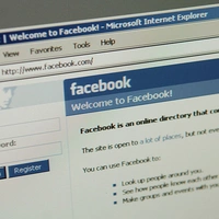 Αρχική σελίδα του Facebook από το 2006
