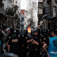 Φωτογραφία αρχείου από επεισόδια στην Αργεντινή