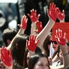 Διαμαρτυρία για τις γυναικοκτονίες