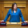 Η Ζωή Κωνσταντοπούλου στη Βουλή