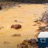 Ένα από τα επηρεασμένα ποτάμια