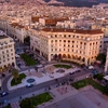 Στιγμιότυπο από την πλατεία Αριστοτέλους
