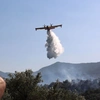 φωτιά αεροπλάνο