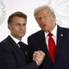 Ντόναλντ Τραμπ και Εμανουέλ Μακρόν