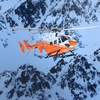 Διασωστικό ελικόπτερο στις ιταλικές Άλπεις