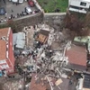 Κατάρρευση κτηρίων στην Κωνσταντινούπολη