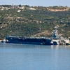 αεροπλανοφόρο USS GERALD FORD ΛΙΜΑΝΙ ΤΗΣ ΣΟΥΔΑΣ