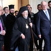 Η άφιξη του Πατριάρχη Βαρθολομαίου στη Βουλή