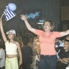 Πανηγυρισμοί για την νίκη της Έλενας Παπαρίζου στην Eurovision