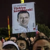Διαδήλωση υπέρ του Εκρέμ Ιμάμογλου