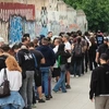 Η ουρά για το pop up store των Metallica
