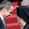 Συνάντηση Κυριάκου Μητσοτάκη με Πατριάρχη Βαρθολομαίο