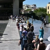 Η σημερινή ουρά στο Μουσείο Ακρόπολης