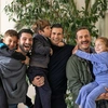 Μπαμπά Σ'αγαπώ Οι τρεις μπαμπάδες με τα παιδιά τους