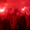 Οι πανηγυρισμοί στον Πειραιά