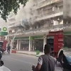Η φωτιά στο διαμέρισμα στη Θεσσαλονίκη