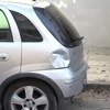 Οι φθορές που προκάλεσε ο οδηγός στο Αιγάλεω