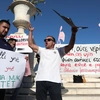 Συγκέντρωση διαμαρτυρίας στο Σύνταγμα για την επένδυση Κούσνερ στην Αλβανία