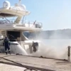 Φωτιά σε σκάφος στην Αμφιλοχία