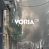 Φωτιά σε συνεργείο αυτοκινήτων στη Θεσσαλονίκη