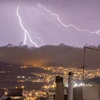 Κεραυνοί στη διάρκεια καταιγίδας