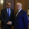 Συνάντηση Κυριάκου Μητσοτάκη και Κωνσταντίνου Τασούλα