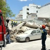 Κατάρρευση πολυκατοικίας στα Πετράλωνα