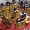 Ο Κυριάκος Μητσοτάκης στη Βουλή