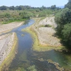 H εξαιρετικά χαμηλή στάθμη του Πηνειού