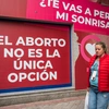 «Η άμβλωση δεν είναι η μόνη επιλογή», αφίσα ενάντια στις αμβλώσεις
