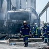 Έκρηξη σε εργοστάσιο στα Εξαμίλια