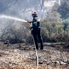 Πυροσβέστης στο Ρέθυμνο φωτια