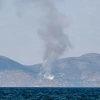 Η φωτιά στη Σαλαμίνα