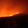 Η πύρινη λωρίδα στη Βοιωτία