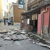 Ζημιές σε κτίρια μετά τον σεισμό στην Ιαπωνία