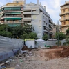 Έργα για τη διάνοιξη του μετρό στην Κυψέλη