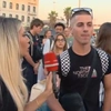 Εκδρομέας στο λιμάνι του Πειραιά