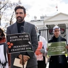 Ο Μαμντάνι σε διαμαρτυρία για τη Γάζα