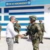 Επίσκεψη Μητσοτάκη στο Αγαθονήσι
