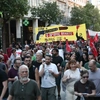 Μεγάλη πορεία στην Αθήνα για τον 20χρονο στο Άργος και τον νεκρό εργάτη στον Ασπρόπυργο