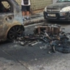 Τα απανθρακωμένα οχήματα στην Κυψέλη