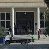 Σισμανόγλειο νοσοκομείο, κεντρική είσοδος